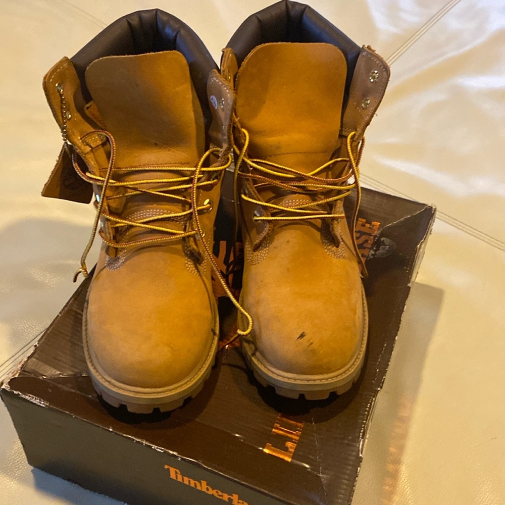 Men’s Timberland Boots  (Wheat Nubuck)